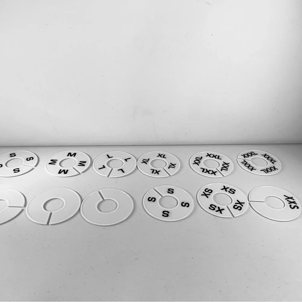 Size Markers for Racks Clothing Rack Organization Storage